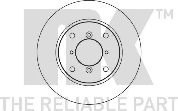 NK 205204 - Disc frana aaoparts.ro