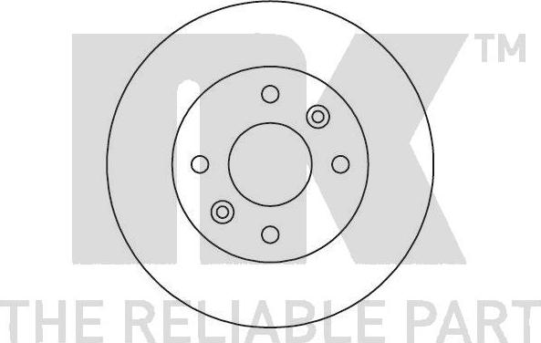 NK 203949 - Disc frana aaoparts.ro