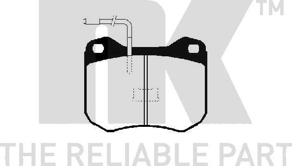 NK 229938 - Set placute frana,frana disc aaoparts.ro