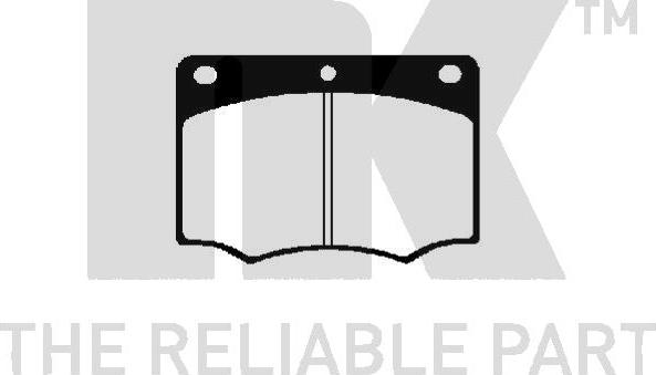 NK 229924 - Set placute frana,frana disc aaoparts.ro