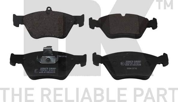 NK 229978 - Set placute frana,frana disc aaoparts.ro