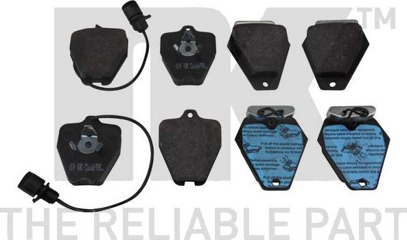 NK 224 744 - Set placute frana,frana disc aaoparts.ro