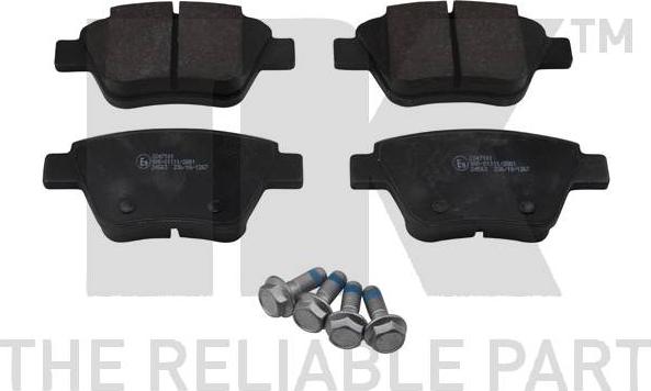 NK 2247101 - Set placute frana,frana disc aaoparts.ro