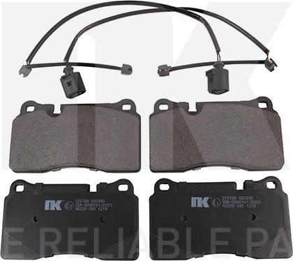 NK 224788 - Set placute frana,frana disc aaoparts.ro