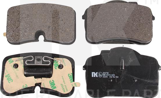 NK 224 730 - Set placute frana,frana disc aaoparts.ro