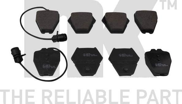 NK 224 776 - Set placute frana,frana disc aaoparts.ro