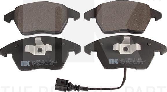 NK 224 770 - Set placute frana,frana disc aaoparts.ro
