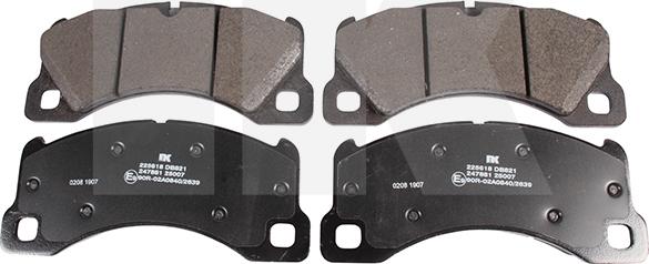 NK 225618 - Set placute frana,frana disc aaoparts.ro