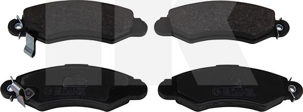 NK 225209 - Set placute frana,frana disc aaoparts.ro