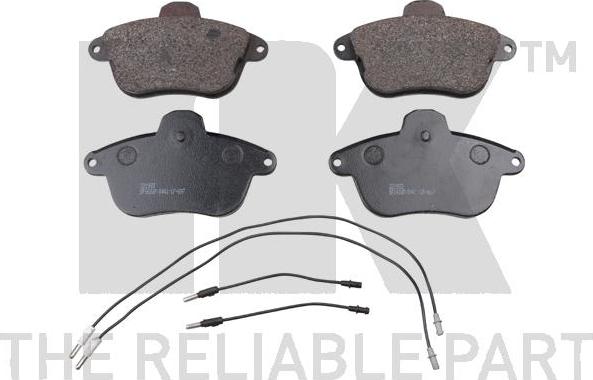 NK 221933 - Set placute frana,frana disc aaoparts.ro