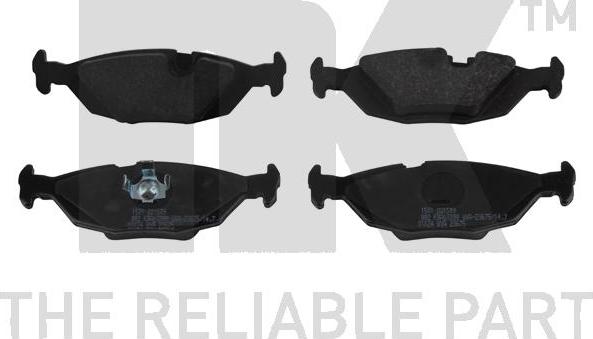 NK 221509 - Set placute frana,frana disc aaoparts.ro