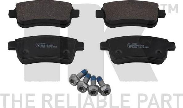 NK 223963 - Set placute frana,frana disc aaoparts.ro