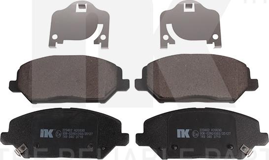 NK 223462 - Set placute frana,frana disc aaoparts.ro