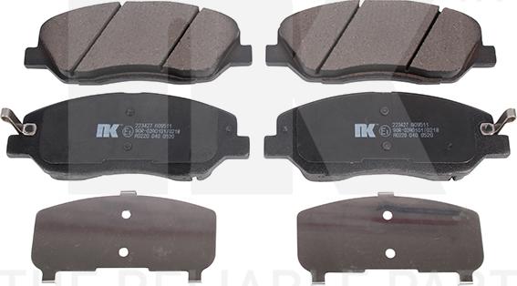 NK 223427 - Set placute frana,frana disc aaoparts.ro