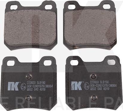NK 223603 - Set placute frana,frana disc aaoparts.ro
