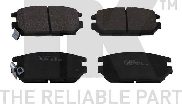 NK 223024 - Set placute frana,frana disc aaoparts.ro