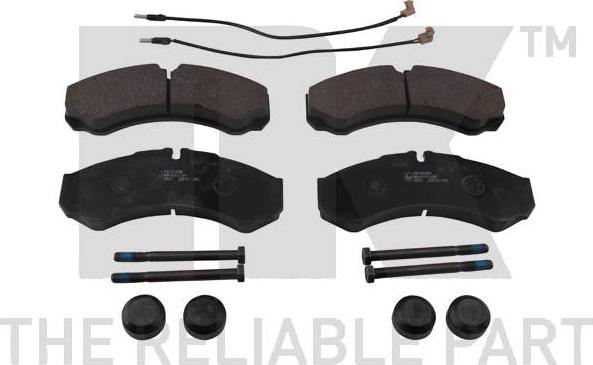 NK 223358 - Set placute frana,frana disc aaoparts.ro