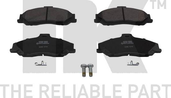 NK 223250 - Set placute frana,frana disc aaoparts.ro