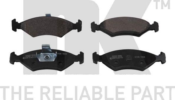 NK 222508 - Set placute frana,frana disc aaoparts.ro