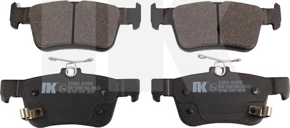 NK 222653 - Set placute frana,frana disc aaoparts.ro