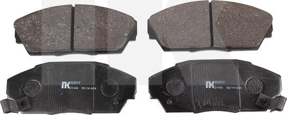 NK 222612 - Set placute frana,frana disc aaoparts.ro