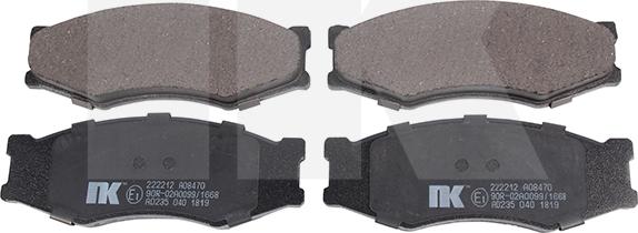 NK 222212 - Set placute frana,frana disc aaoparts.ro