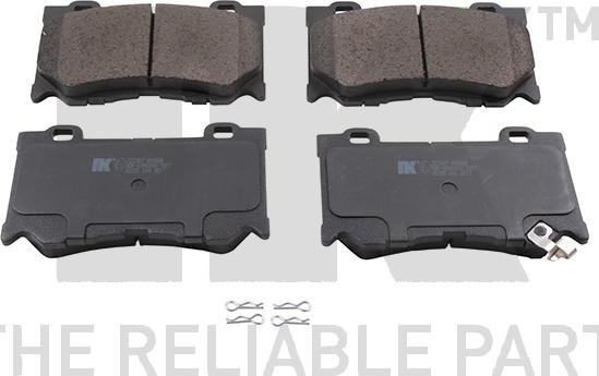 NK 222287 - Set placute frana,frana disc aaoparts.ro