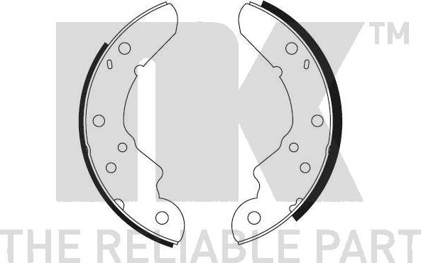 NK 2751485 - Set saboti frana aaoparts.ro