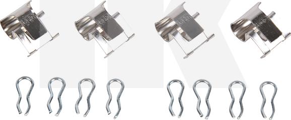 NK 7999055 - Set accesorii, placute frana aaoparts.ro