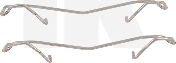 NK 7999056 - Set accesorii, placute frana aaoparts.ro