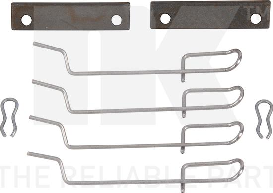 NK 7999125 - Set accesorii, placute frana aaoparts.ro