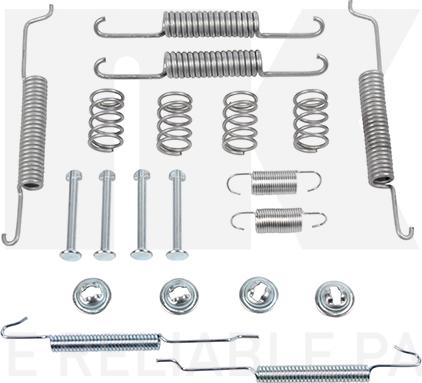 NK 7947680 - Set accesorii, saboti frana parcare aaoparts.ro