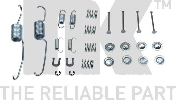 NK 79470003 - Set accesorii, sabot de frana aaoparts.ro