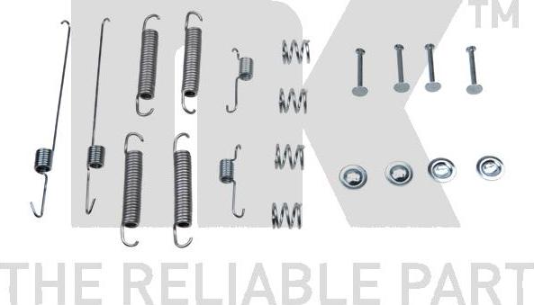 NK 79510001 - Set accesorii, sabot de frana aaoparts.ro