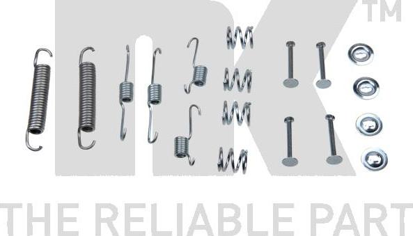NK 79510012 - Set accesorii, sabot de frana aaoparts.ro