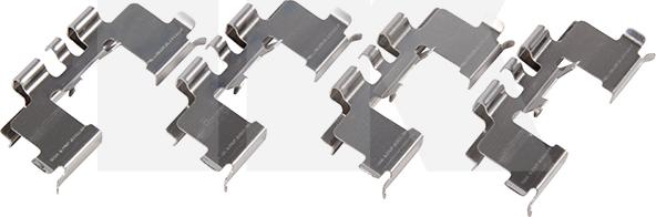 NK 7952677 - Set accesorii, placute frana aaoparts.ro