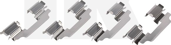 NK 79521709 - Set accesorii, placute frana aaoparts.ro