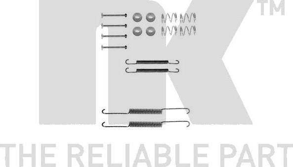 NK 7914659 - Set accesorii, sabot de frana aaoparts.ro