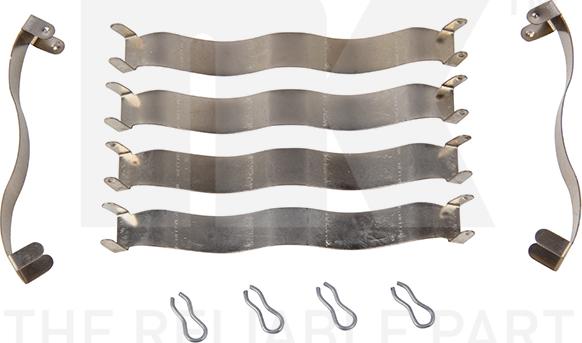 NK 7939937 - Set accesorii, placute frana aaoparts.ro