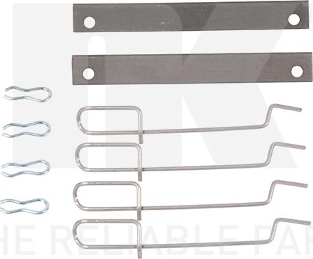 NK 7939151 - Set accesorii, placute frana aaoparts.ro