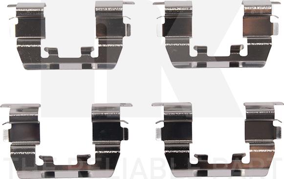 NK 7934669 - Set accesorii, placute frana aaoparts.ro