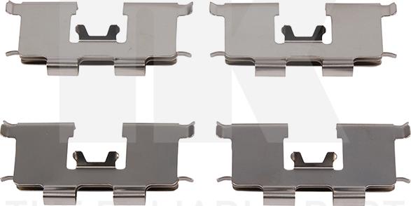 NK 7934667 - Set accesorii, placute frana aaoparts.ro