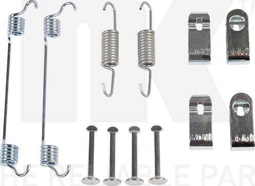 NK 79350019 - Set accesorii, saboti frana parcare aaoparts.ro