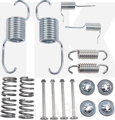 NK 7930696 - Set accesorii, sabot de frana aaoparts.ro
