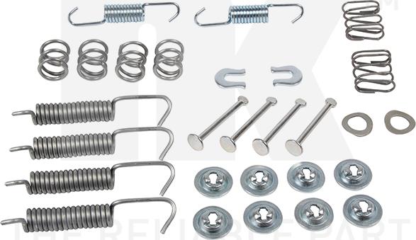 NK 7930821 - Set accesorii, saboti frana parcare aaoparts.ro