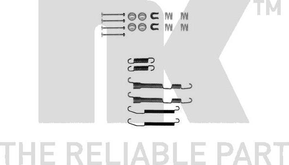 NK 7930761 - Set accesorii, sabot de frana aaoparts.ro