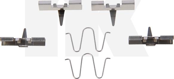 NK 7932170 - Set accesorii, placute frana aaoparts.ro