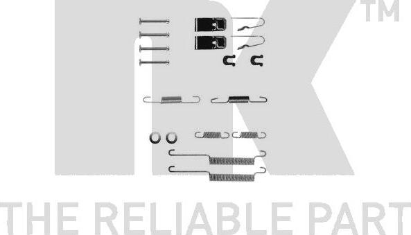 NK 7926654 - Set accesorii, sabot de frana aaoparts.ro