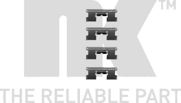 NK 7926017 - Set accesorii, placute frana aaoparts.ro