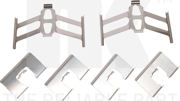 NK 7926118 - Set accesorii, placute frana aaoparts.ro